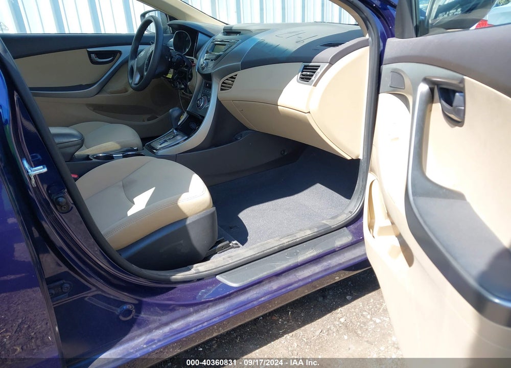 2013 HYUNDAI ELANTRA GLS VIN: 5NPDH4AE0DH171660