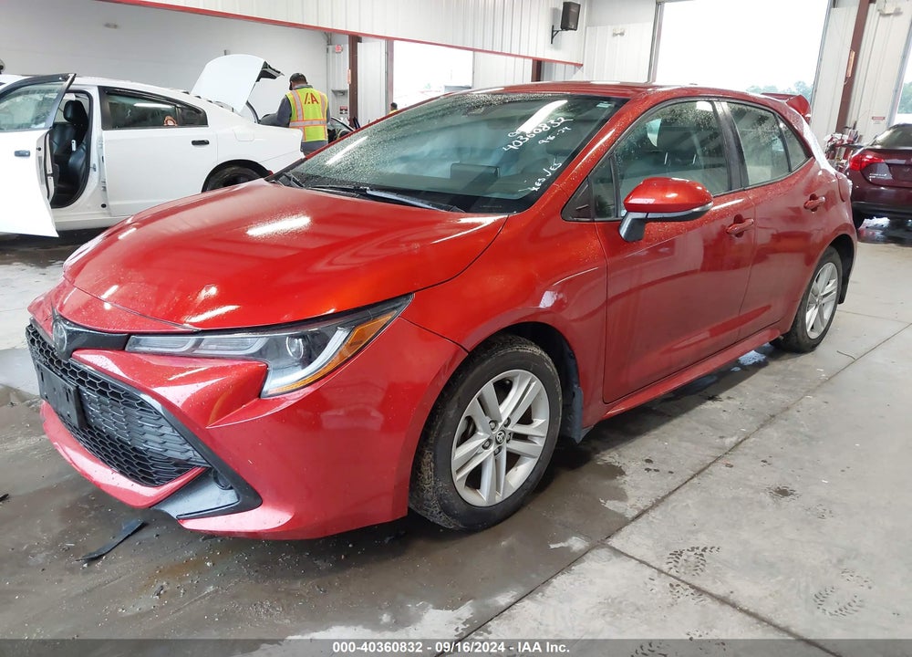 2019 TOYOTA COROLLA SE VIN: JTNK4RBE0K3063221