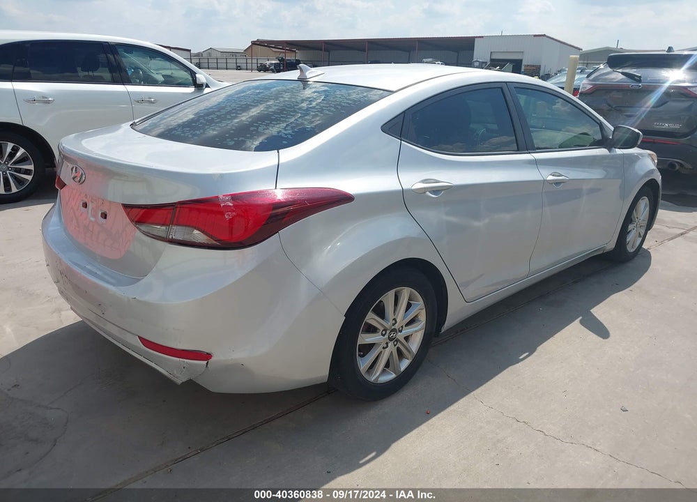 2014 HYUNDAI ELANTRA SE VIN: KMHDH4AE2EU210509