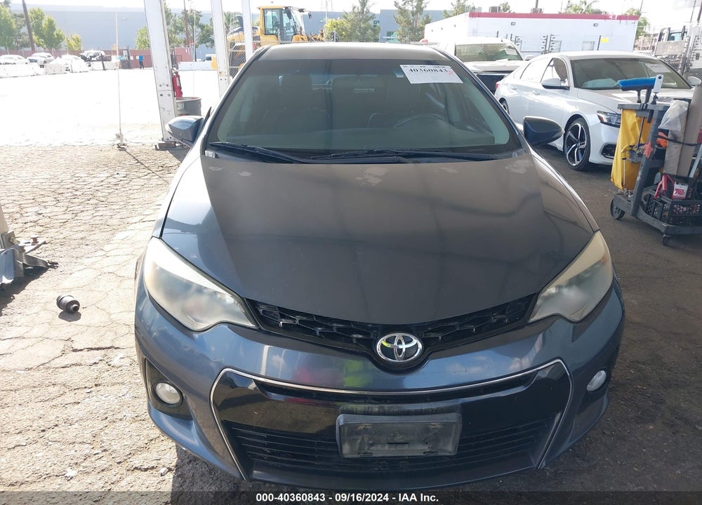 2015 TOYOTA COROLLA S PLUS VIN: 5YFBURHE3FP229076