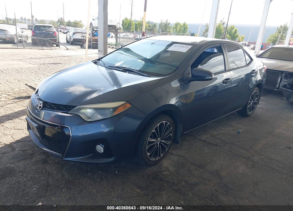 2015 TOYOTA COROLLA S PLUS VIN: 5YFBURHE3FP229076