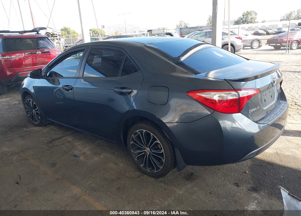 2015 TOYOTA COROLLA S PLUS VIN: 5YFBURHE3FP229076