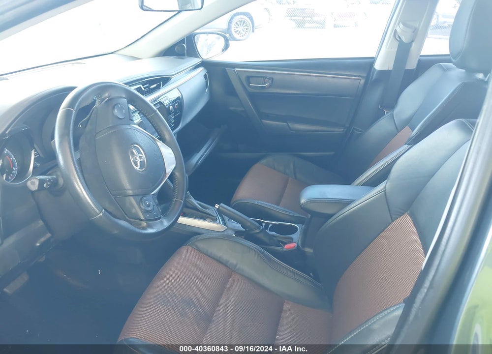 2015 TOYOTA COROLLA S PLUS VIN: 5YFBURHE3FP229076