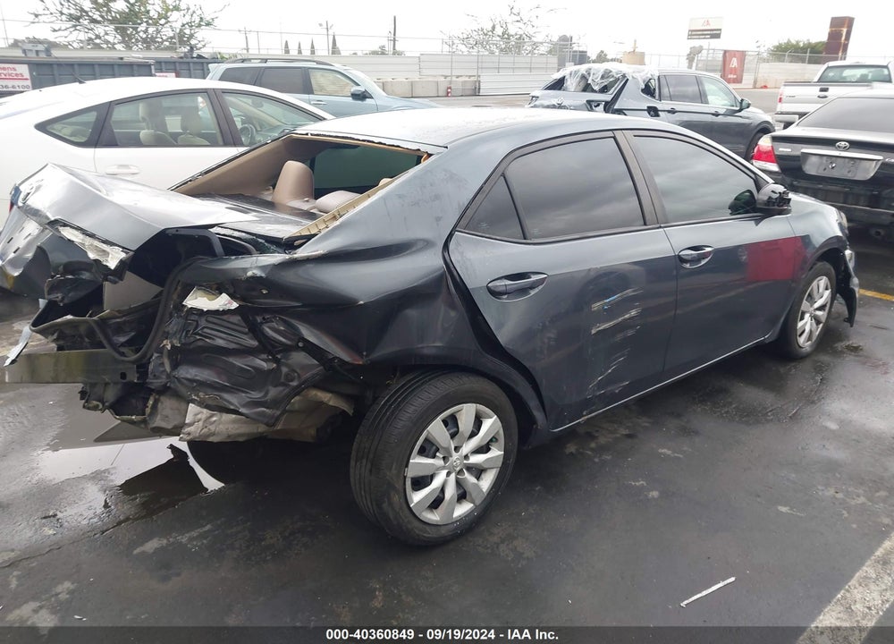 2014 TOYOTA COROLLA LE VIN: 5YFBURHE1EP177672