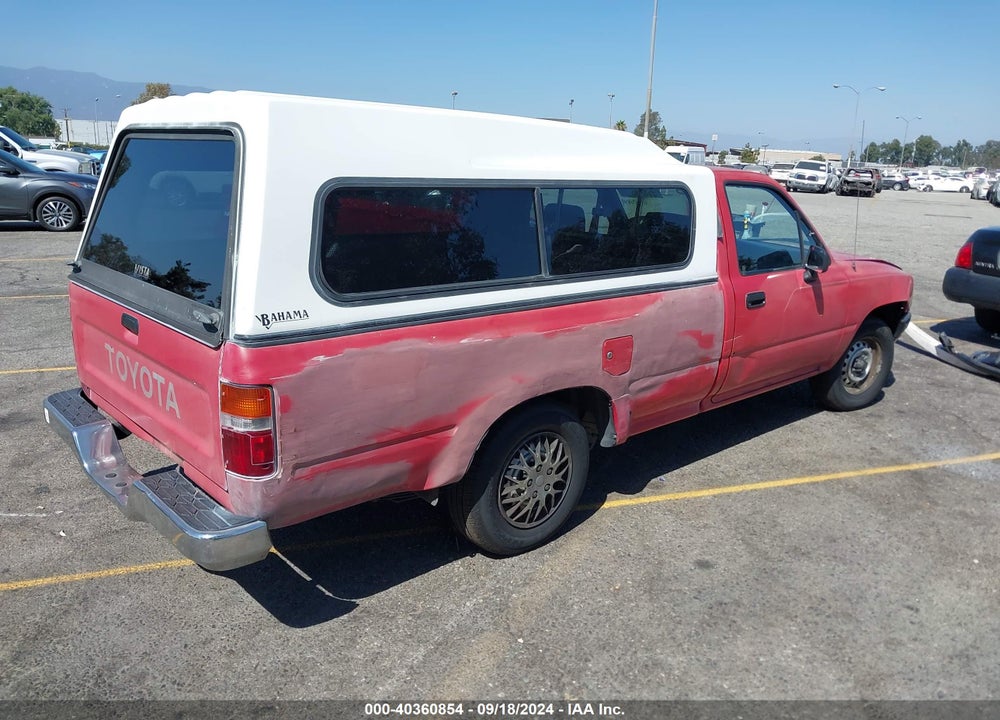 1991 TOYOTA PICKUP 1/2 TON LNG WHEELBASE DLX VIN: JT4RN82P5M5034042