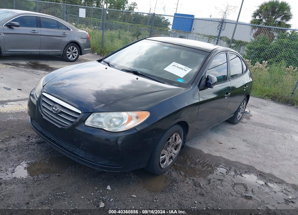 2009 HYUNDAI ELANTRA GLS VIN: KMHDU46D29U796193
