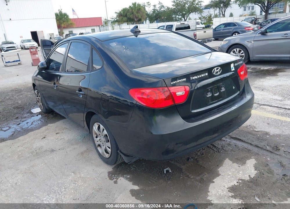 2009 HYUNDAI ELANTRA GLS VIN: KMHDU46D29U796193