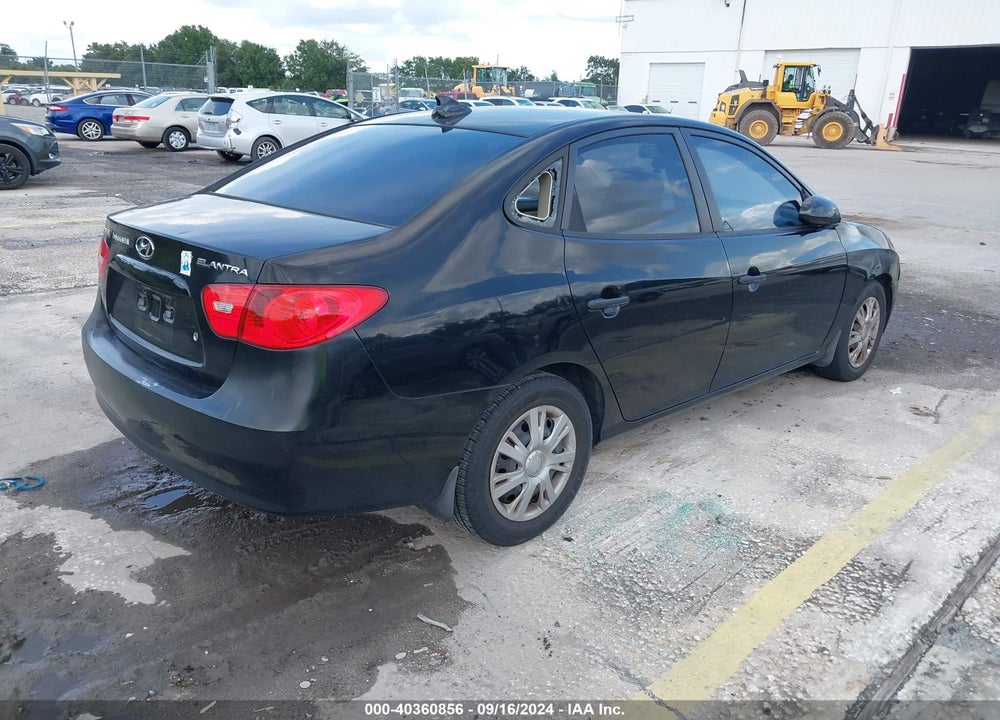 2009 HYUNDAI ELANTRA GLS VIN: KMHDU46D29U796193