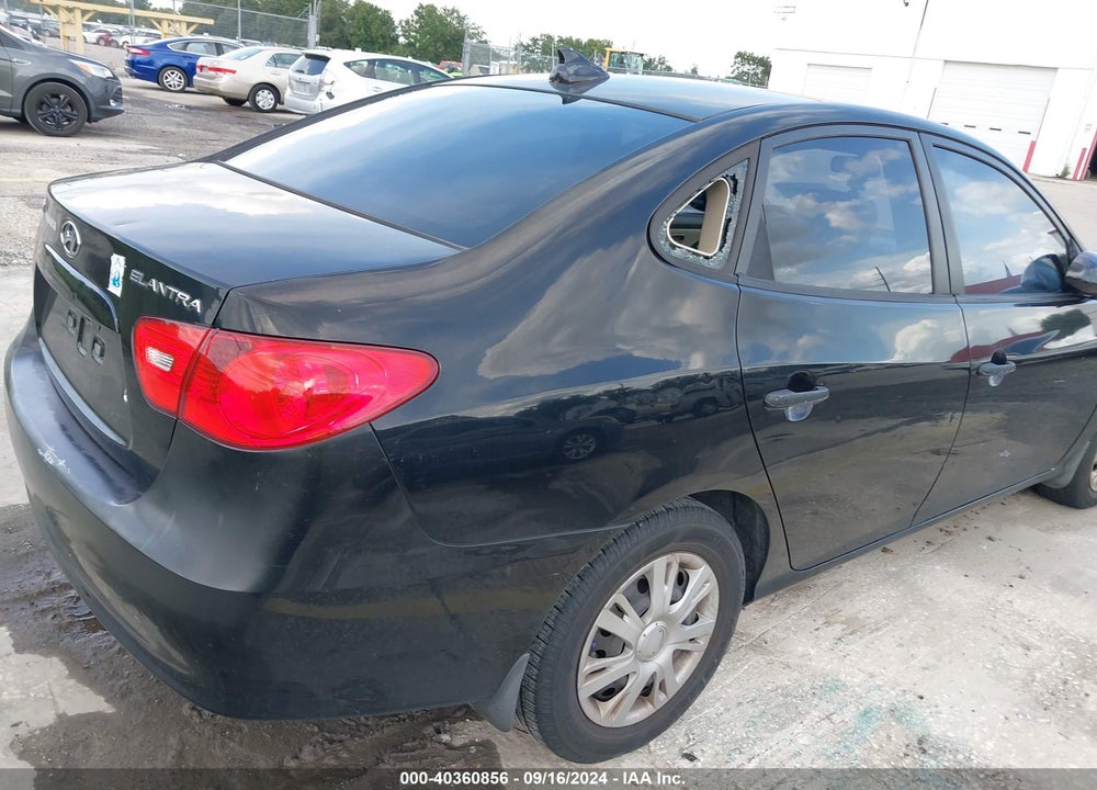 2009 HYUNDAI ELANTRA GLS VIN: KMHDU46D29U796193