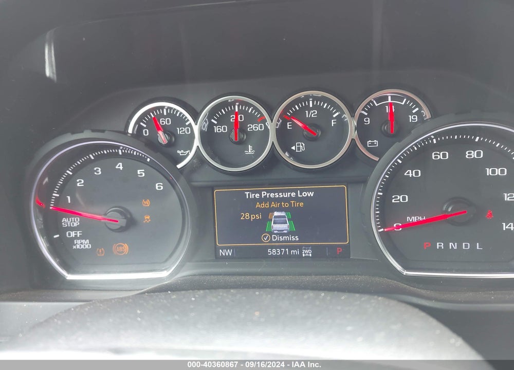 2020 CHEVROLET SILVERADO 1500 4WD DOUBLE CAB STANDARD BED LT VIN: 1GCRYDED8LZ201888
