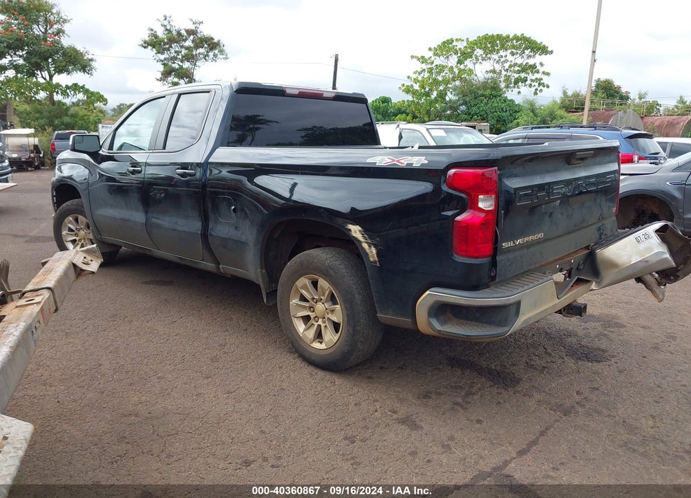 2020 CHEVROLET SILVERADO 1500 4WD DOUBLE CAB STANDARD BED LT VIN: 1GCRYDED8LZ201888