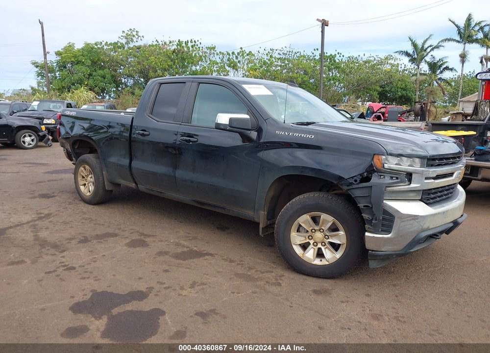 2020 CHEVROLET SILVERADO 1500 4WD DOUBLE CAB STANDARD BED LT VIN: 1GCRYDED8LZ201888