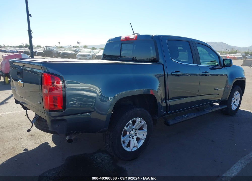 2019 CHEVROLET COLORADO LT VIN: 1GCGSCEN7K1109292