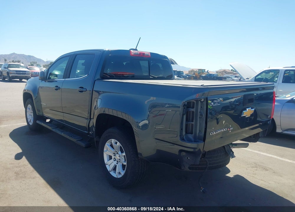 2019 CHEVROLET COLORADO LT VIN: 1GCGSCEN7K1109292