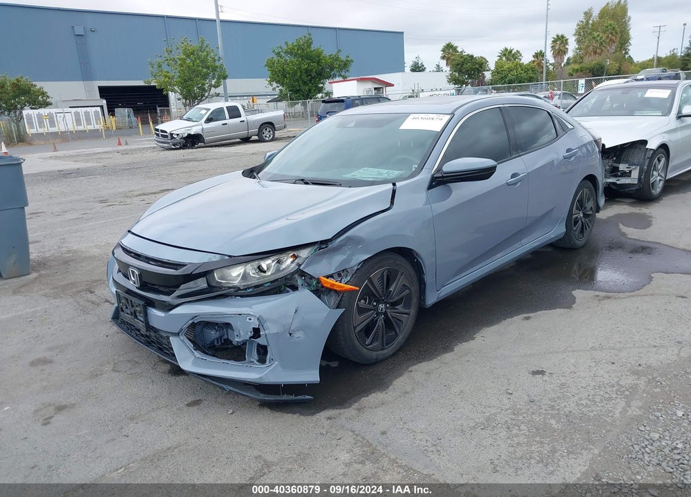 2019 HONDA CIVIC EX VIN: SHHFK7H61KU419922