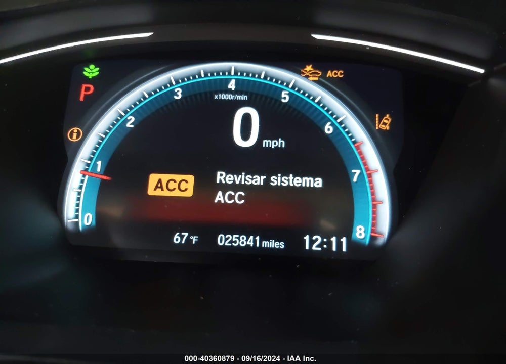 2019 HONDA CIVIC EX VIN: SHHFK7H61KU419922