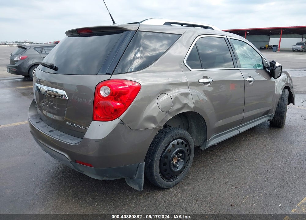 2012 CHEVROLET EQUINOX LTZ VIN: 2GNALFEK0C6153229