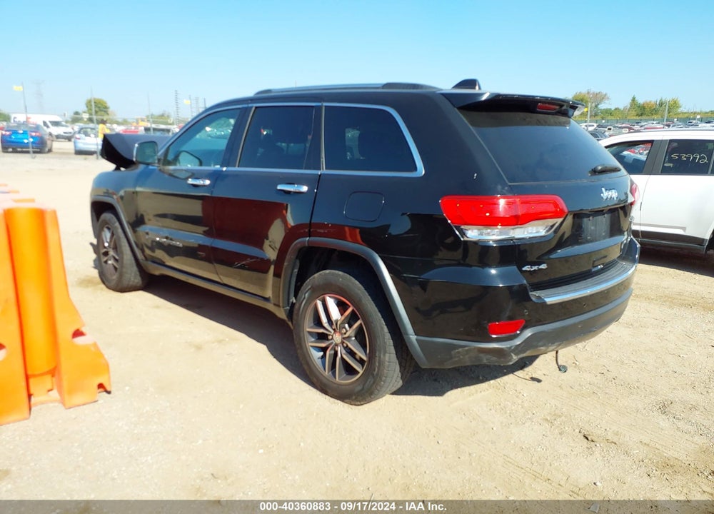 2017 JEEP GRAND CHEROKEE LIMITED 4X4 VIN: 1C4RJFBG3HC667513