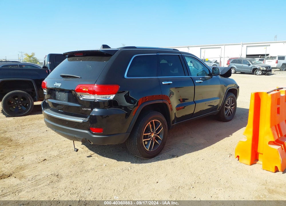 2017 JEEP GRAND CHEROKEE LIMITED 4X4 VIN: 1C4RJFBG3HC667513