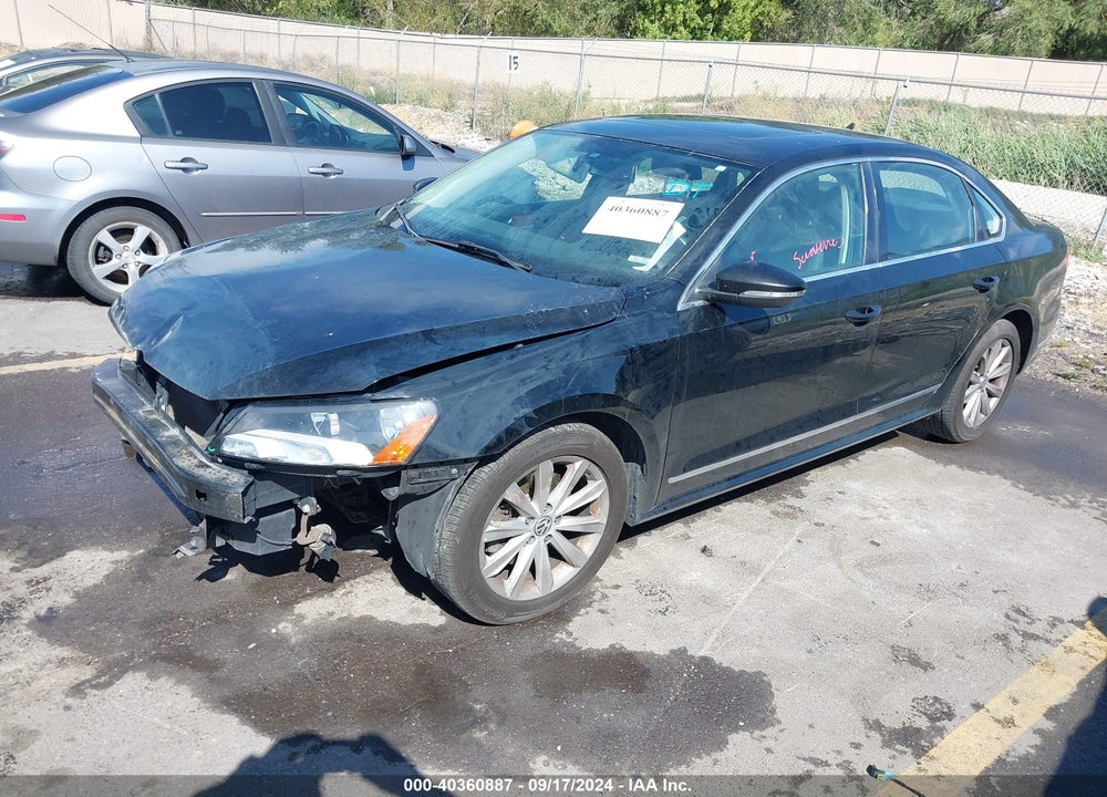2012 VOLKSWAGEN PASSAT 2.5L SEL VIN: 1VWCP7A36CC057961