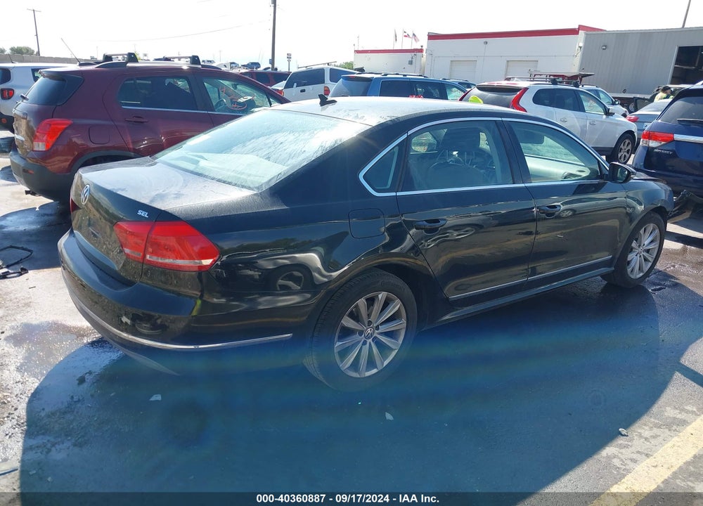 2012 VOLKSWAGEN PASSAT 2.5L SEL VIN: 1VWCP7A36CC057961