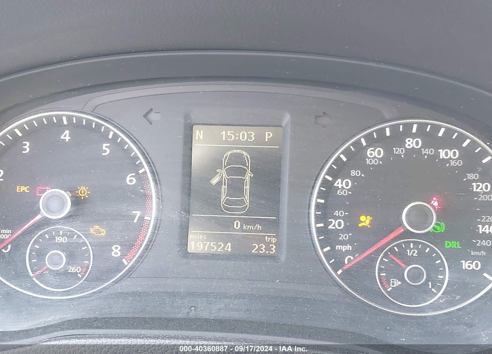 2012 VOLKSWAGEN PASSAT 2.5L SEL VIN: 1VWCP7A36CC057961