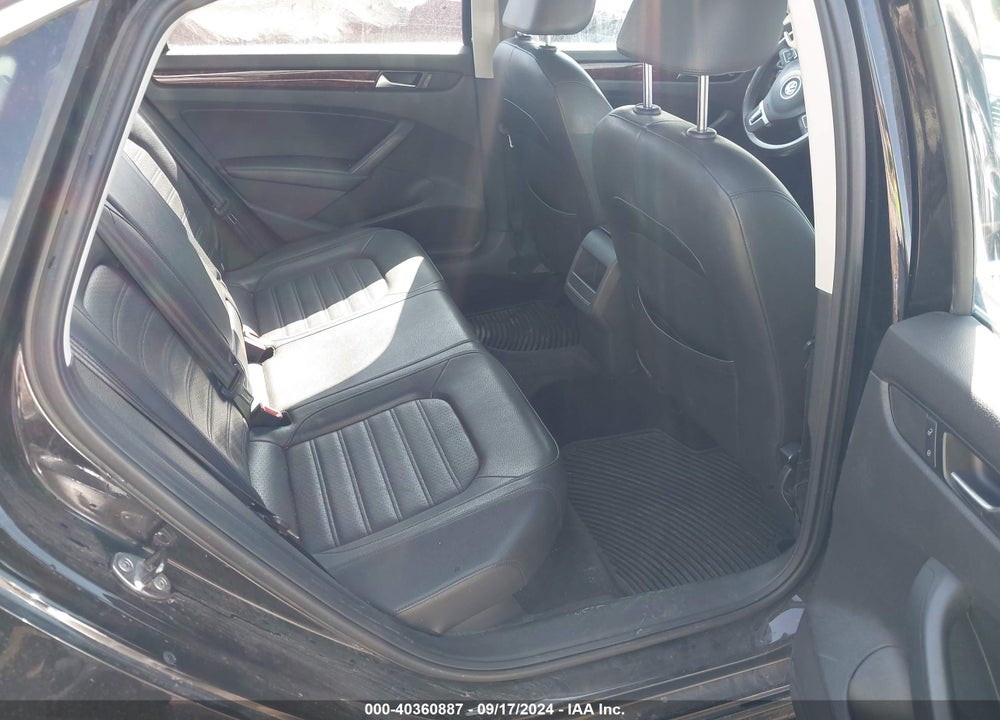 2012 VOLKSWAGEN PASSAT 2.5L SEL VIN: 1VWCP7A36CC057961