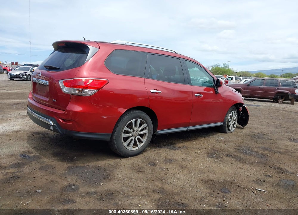 2015 NISSAN PATHFINDER SV VIN: 5N1AR2MN6FC670022