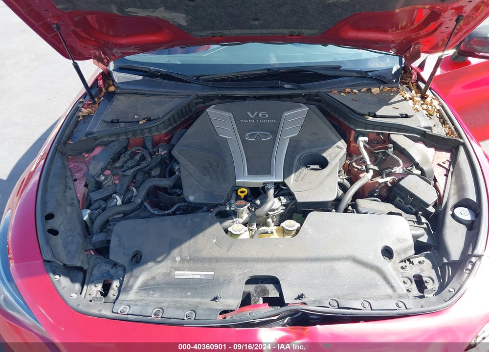 2018 INFINITI Q60 3.0T RED SPORT 400 VIN: JN1FV7EK8JM530678