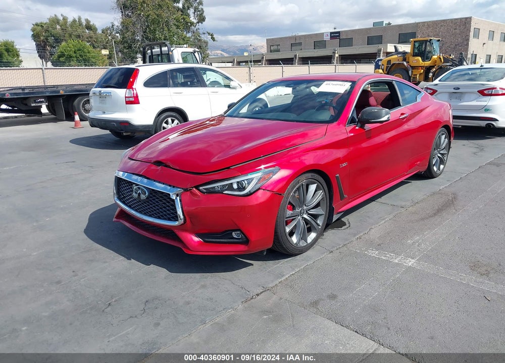 2018 INFINITI Q60 3.0T RED SPORT 400 VIN: JN1FV7EK8JM530678