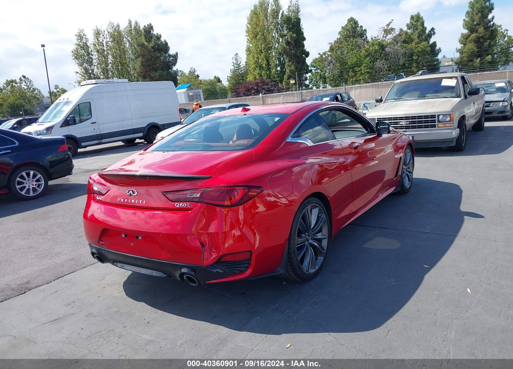 2018 INFINITI Q60 3.0T RED SPORT 400 VIN: JN1FV7EK8JM530678