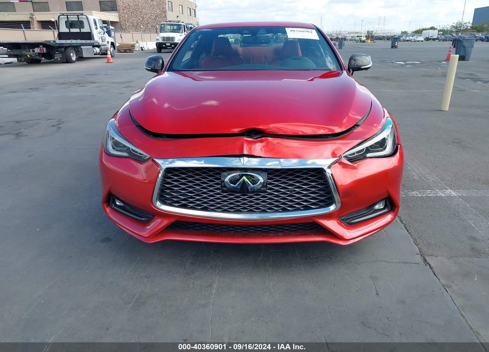 2018 INFINITI Q60 3.0T RED SPORT 400 VIN: JN1FV7EK8JM530678