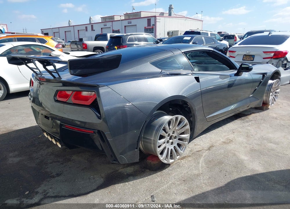 2017 CHEVROLET CORVETTE STINGRAY Z51 VIN: 1G1YM2D74H5114150