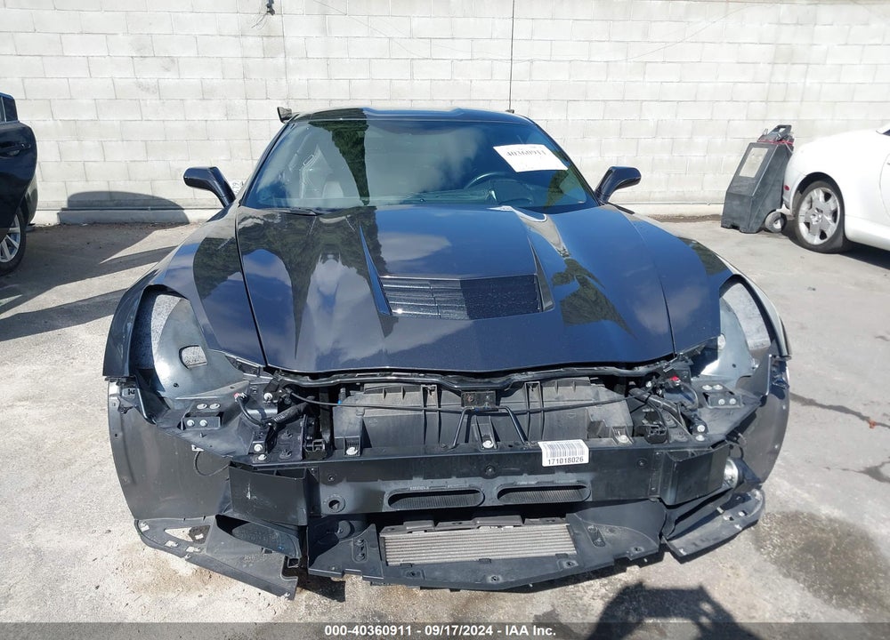 2017 CHEVROLET CORVETTE STINGRAY Z51 VIN: 1G1YM2D74H5114150