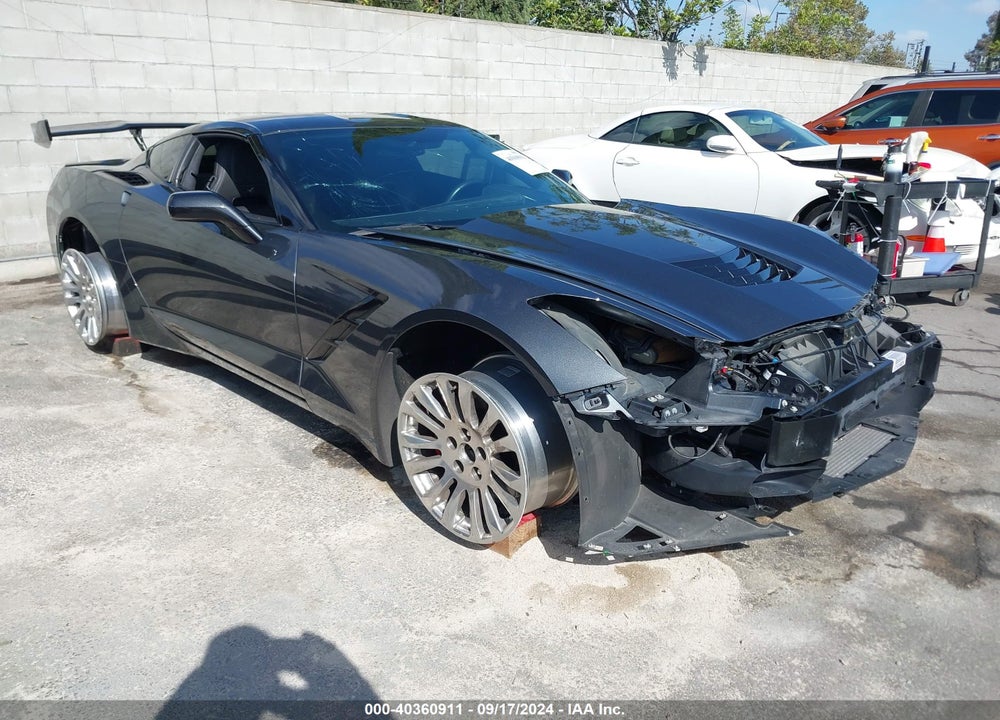 2017 CHEVROLET CORVETTE STINGRAY Z51 VIN: 1G1YM2D74H5114150
