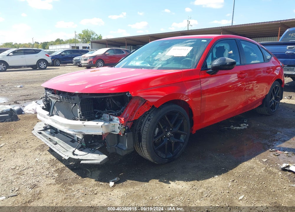 2023 HONDA CIVIC VIN: 19XFL2H83PE009896