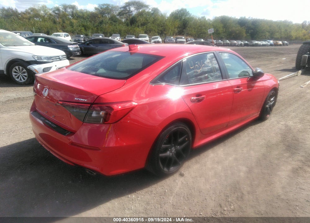 2023 HONDA CIVIC VIN: 19XFL2H83PE009896