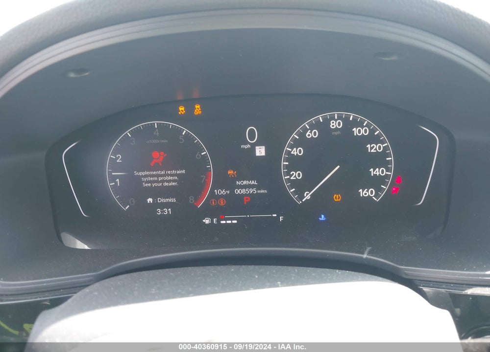 2023 HONDA CIVIC VIN: 19XFL2H83PE009896