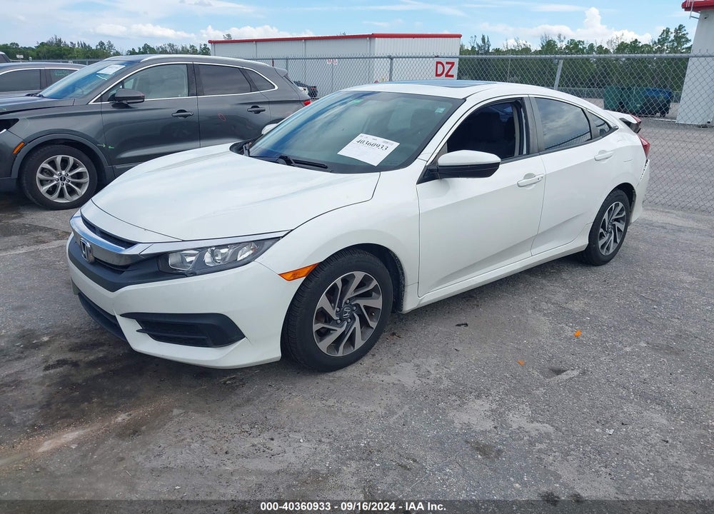 2016 HONDA CIVIC EX VIN: 19XFC2F73GE003638