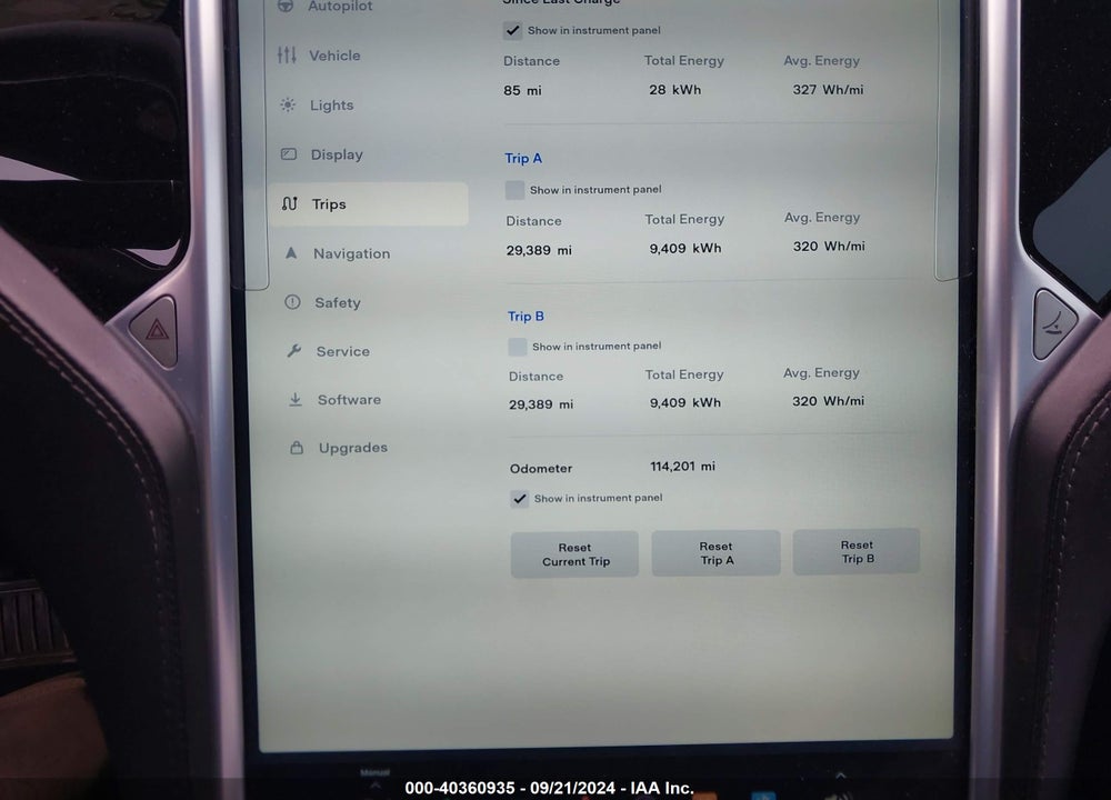 2016 TESLA MODEL S 60D/70D/75D/85D/90D VIN: 5YJSA1E21GF130192