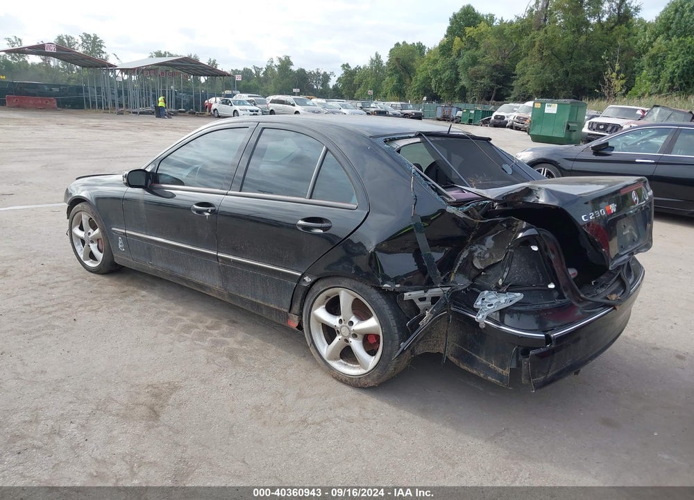 2004 MERCEDES-BENZ C 230 KOMPRESSOR SPORT/SPORT VIN: WDBRF40J14F516391