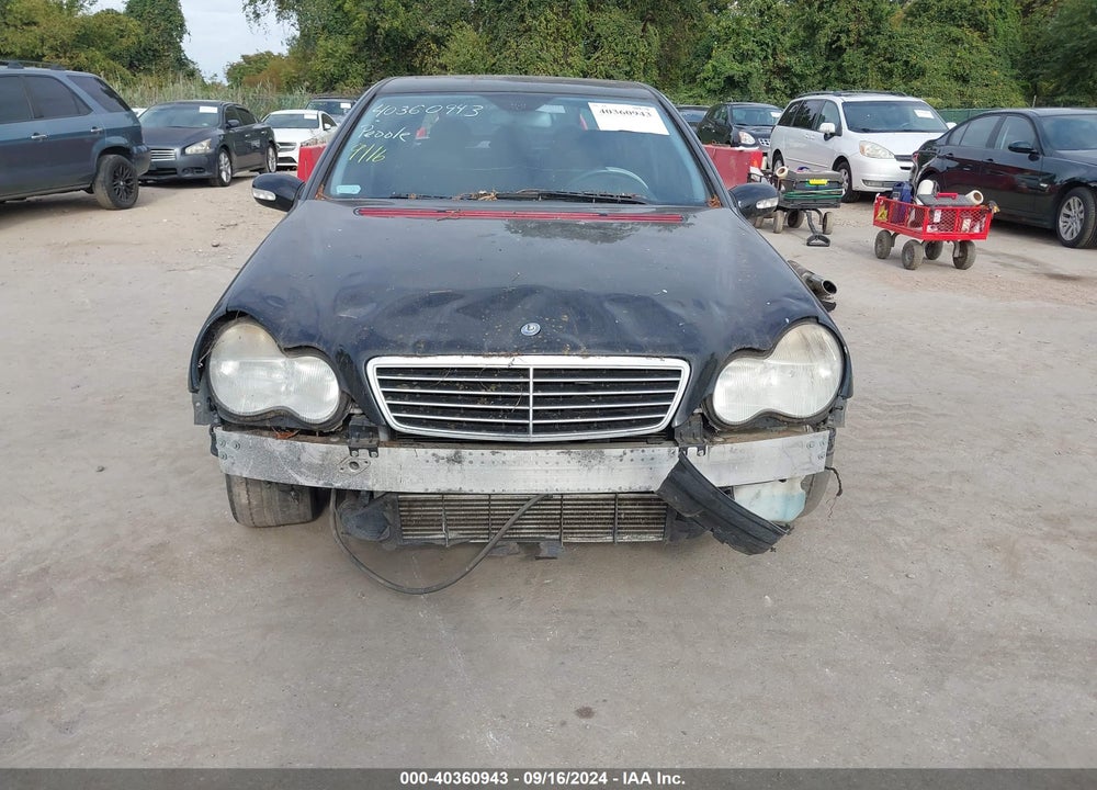 2004 MERCEDES-BENZ C 230 KOMPRESSOR SPORT/SPORT VIN: WDBRF40J14F516391