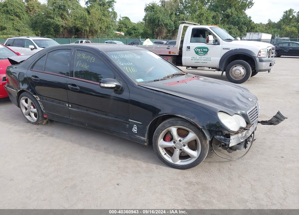 2004 MERCEDES-BENZ C 230 KOMPRESSOR SPORT/SPORT VIN: WDBRF40J14F516391