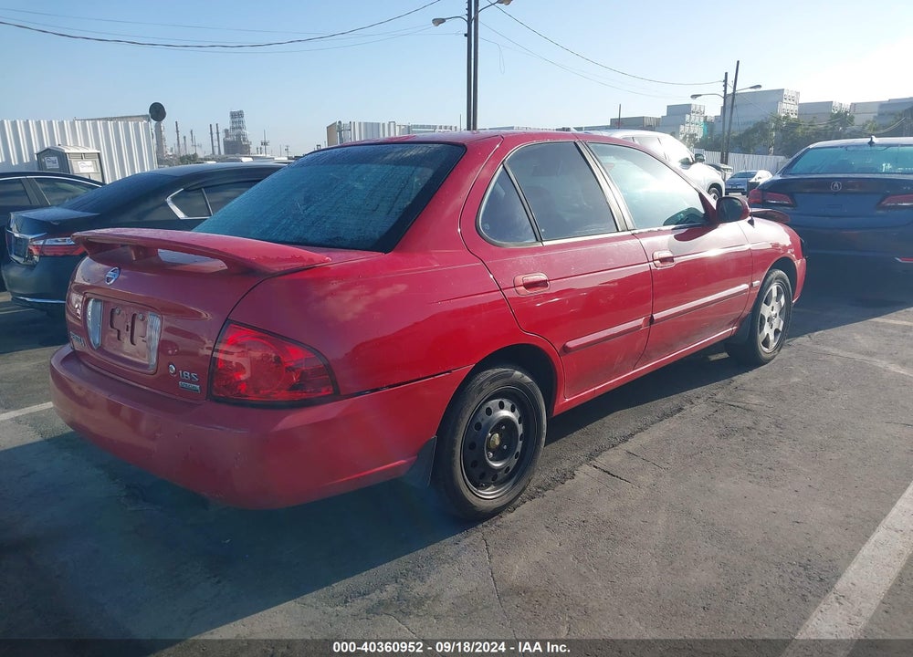 2006 NISSAN SENTRA 1.8S VIN: 3N1CB51D86L465503