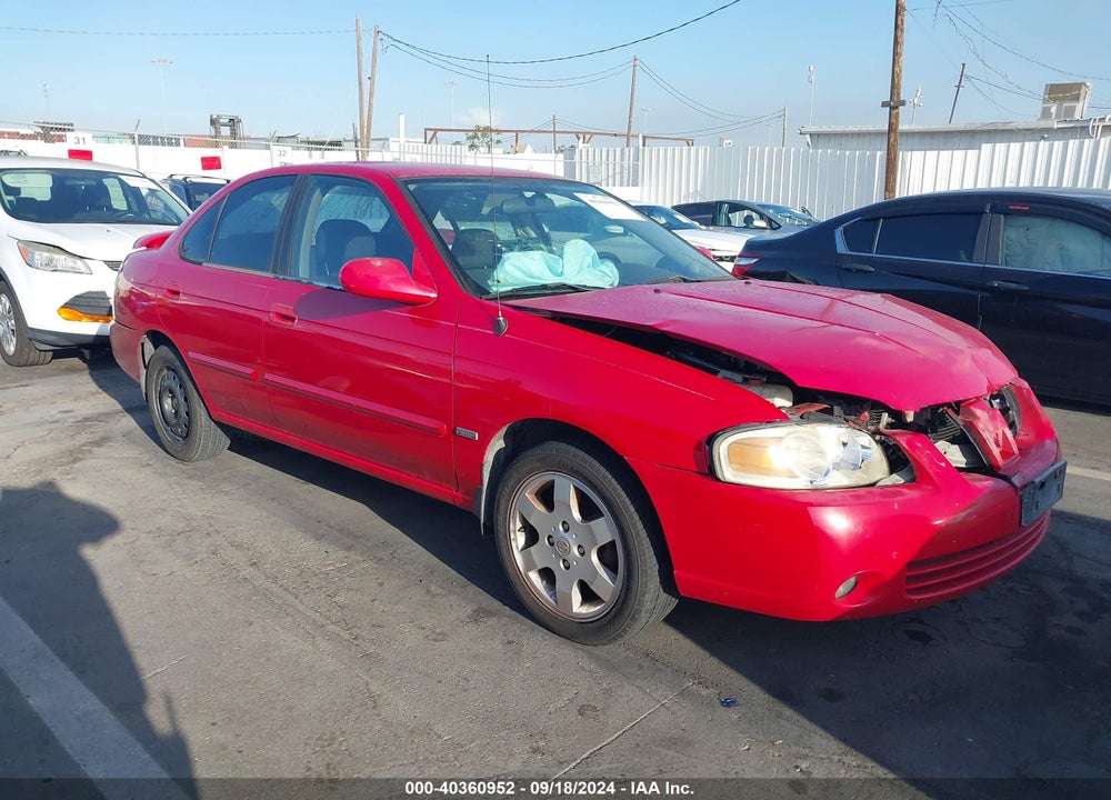 2006 NISSAN SENTRA 1.8S VIN: 3N1CB51D86L465503
