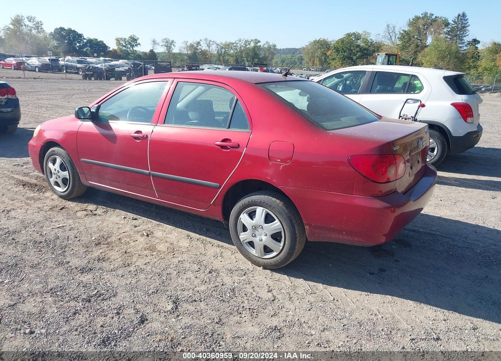 2006 TOYOTA COROLLA CE VIN: 2T1BR32E76C649186