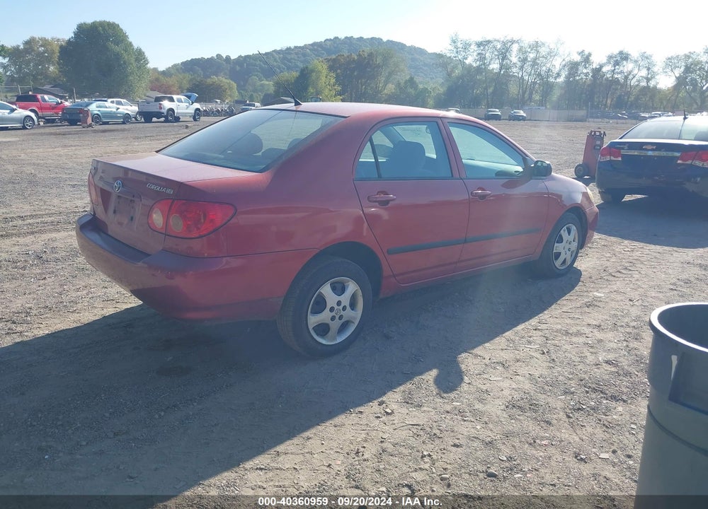 2006 TOYOTA COROLLA CE VIN: 2T1BR32E76C649186