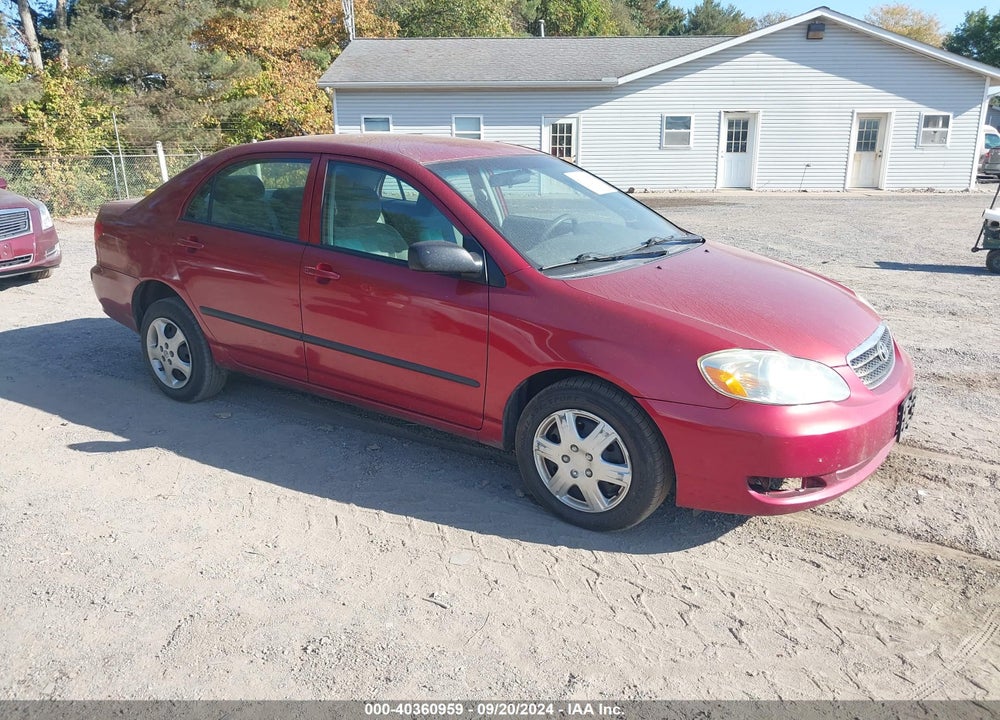 2006 TOYOTA COROLLA CE VIN: 2T1BR32E76C649186