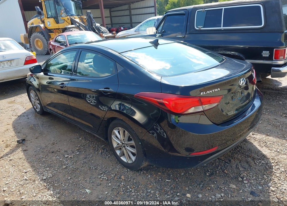 2014 HYUNDAI ELANTRA SE VIN: 5NPDH4AE8EH457418