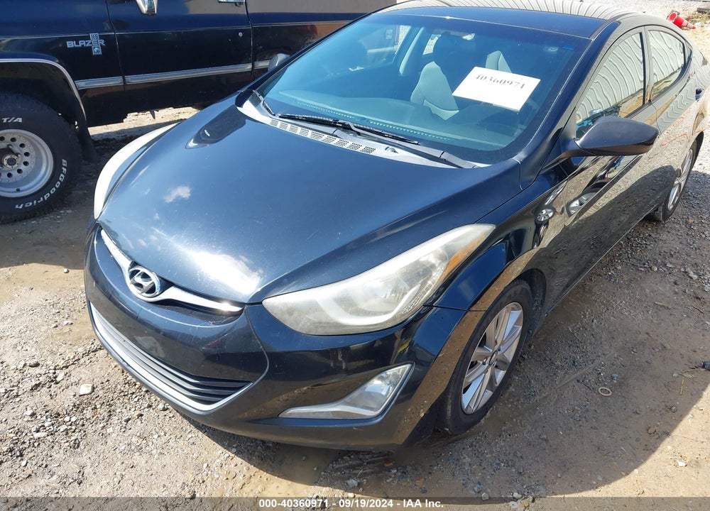 2014 HYUNDAI ELANTRA SE VIN: 5NPDH4AE8EH457418